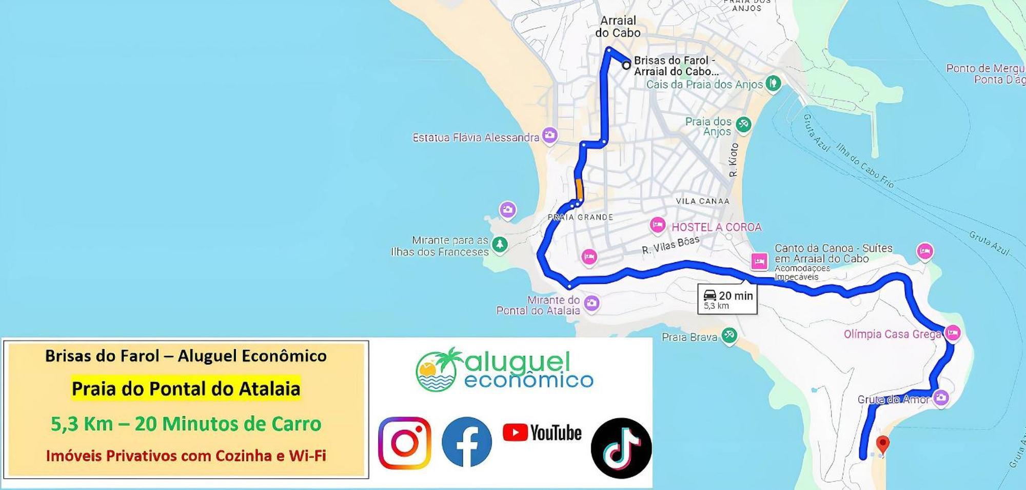 Arraial Do Cabo - Brisas Do Farol - Aluguel Economico公寓 外观 照片
